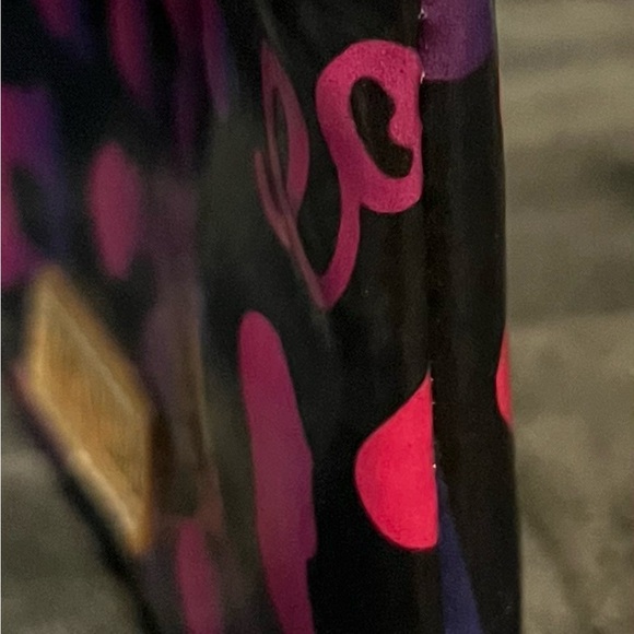 Consuela Vibrant Pink and Black Leopard Wallet with Key Ring - Picture 4 of 7